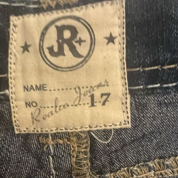 JR Realco Jeans Womens 17 38 Blue‎ Denim - Picture 8 of 10